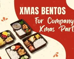 Christmas Bentos for Company Christmas Party Under $14/pax